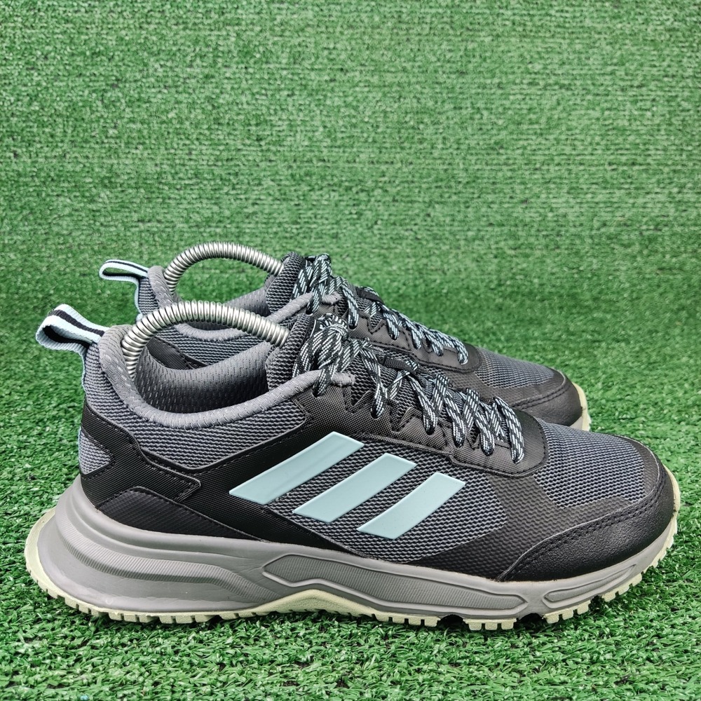 Adidas Running Shoes Womens 7 Grey Rockadia Trail 3.0 EG3482 Athletic Sneakers‎